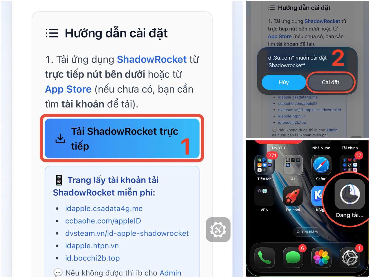 Tải ShadowRocket